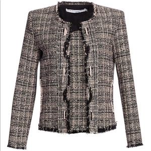 IRO Jocund Distressed Tweed Jacket